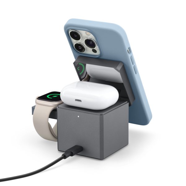 Anker 3-in-1 Cube with MagSafe - Grey - Image 4