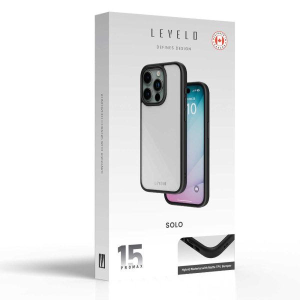 Levelo Solo Case For iPhone 15 Pro Max - Image 3