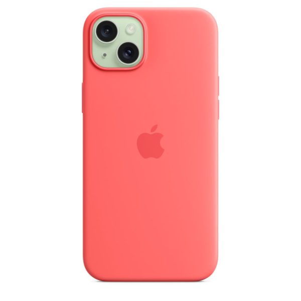 Apple iPhone 15 Plus Silicone Case with MagSafe - Image 4