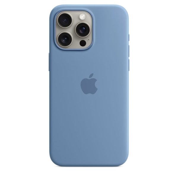 Apple iPhone 15 Pro Max Silicone Case with MagSafe - Image 9