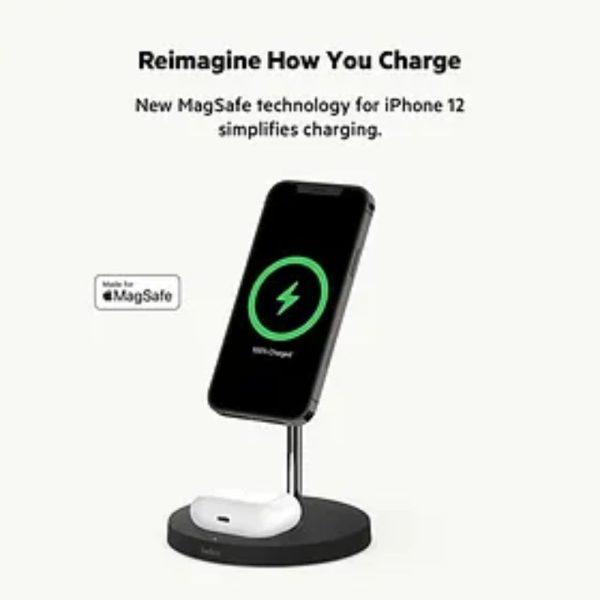 Belkin MagSafe 2-in-1 Wireless Charger, 15W Fast Charging - Image 7